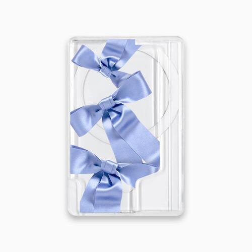 [맥세이프 카드포켓]Cute ribbon 스카이